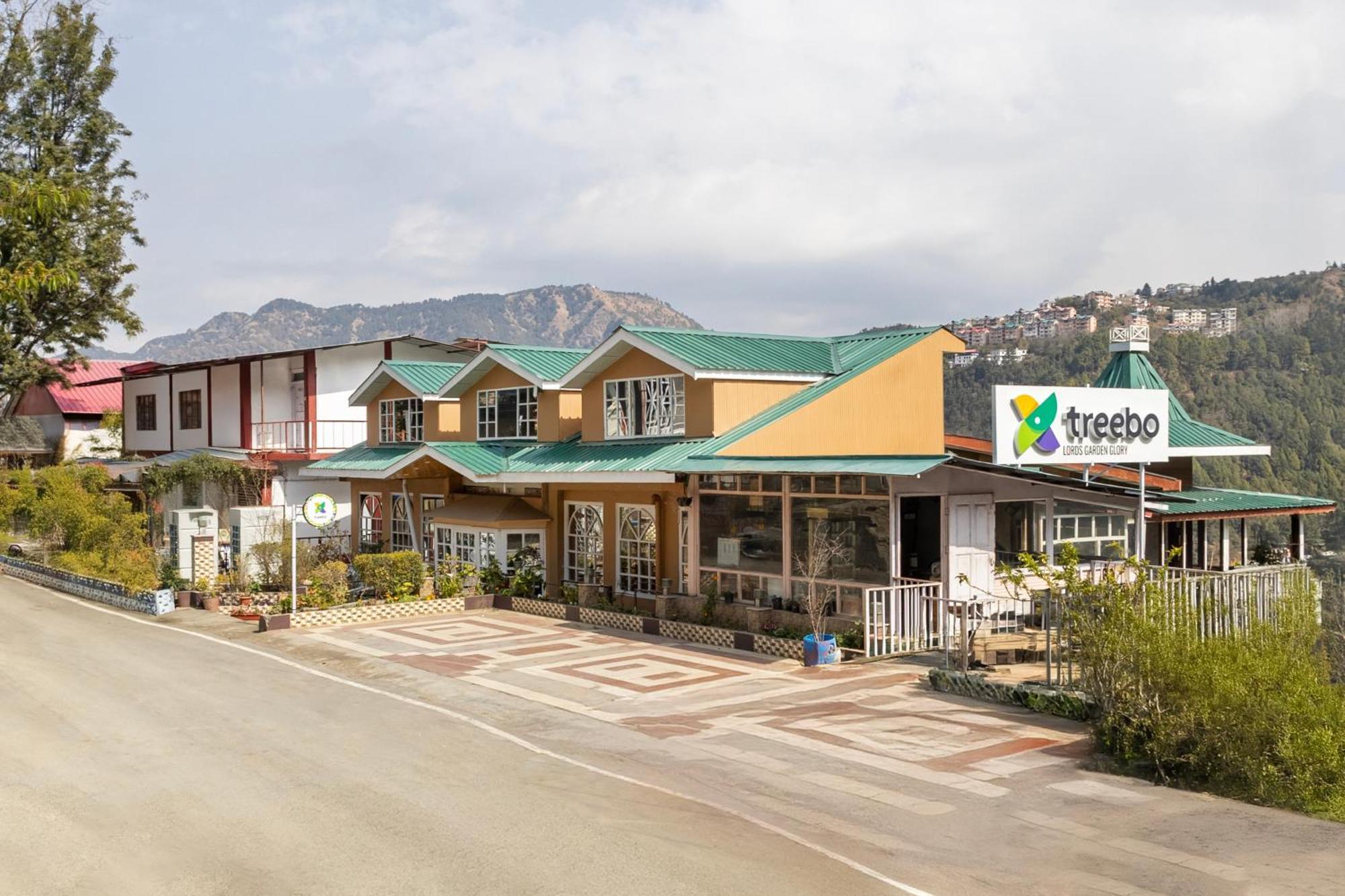 Treebo Lords Garden Glory With Valley View & Centralized Heating Shimla Dış mekan fotoğraf