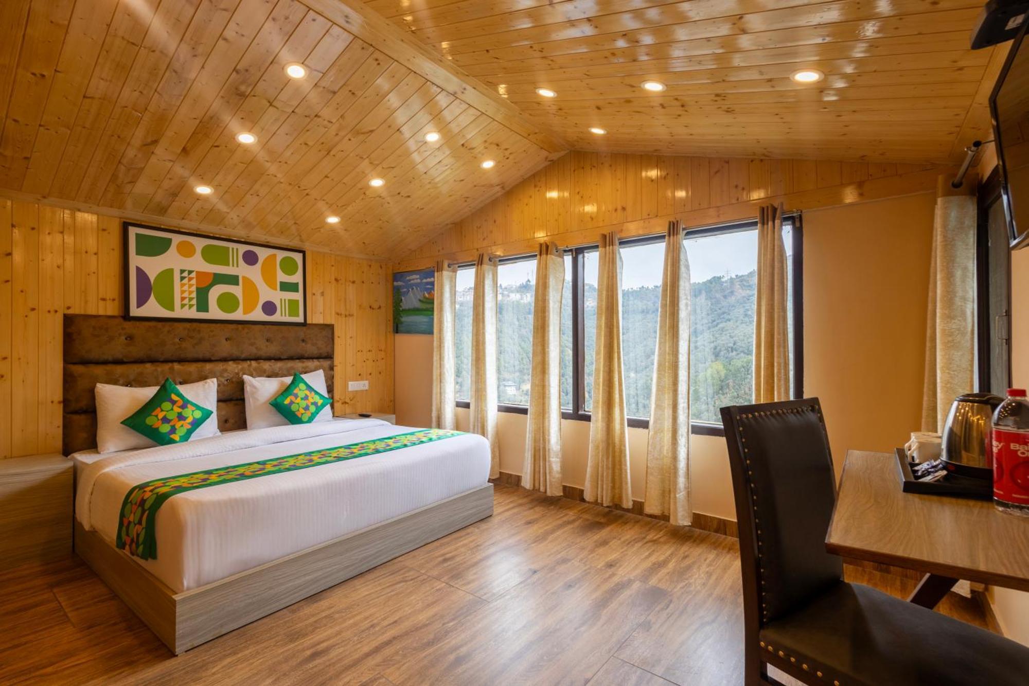 Treebo Lords Garden Glory With Valley View & Centralized Heating Shimla Dış mekan fotoğraf